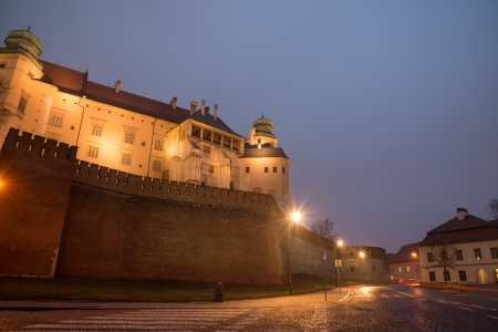 Wawel Royal castle and Old Town, Krakowのeditorial素材