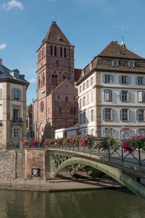 Church of St Thomas in Strasbourg, Alsaceのeditorial素材