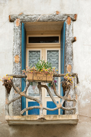 Famous Saint Guilhem le Desert village,    Franceの写真素材
