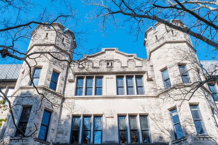 Furman Hall of Vanderbilt private research university in Tennessee, USA