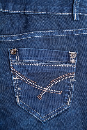 Photo of a Modern Blue Jeans, close upの写真素材