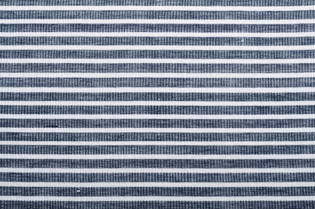 White and blue striped fabric texture with copy spaceの写真素材