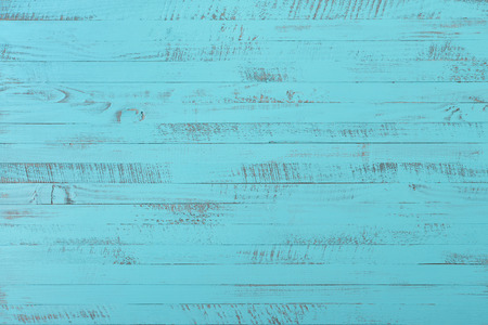 Blue painted old wooden backgroundの写真素材
