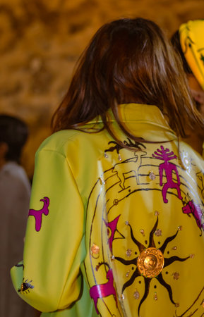 Antalya, Turkey- 16.12.2022. Fashion week in Turkey, models close upのeditorial素材