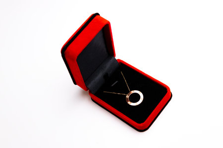 gold jewelry with silver. High quality photoの写真素材