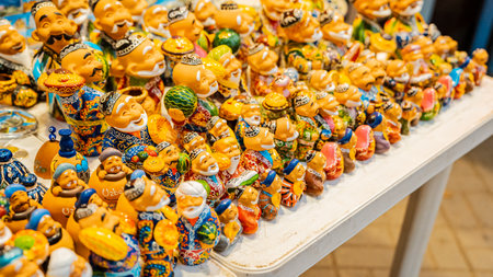 Tashkent, Uzbekistan- 09252024: Arbat street in the city, Broadway Alley. High quality photoの写真素材