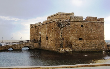 Ancient port in pathos, cyprus