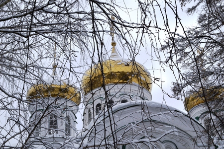 Raifa Bogorodsky monastery near Kazan, Russiaの写真素材