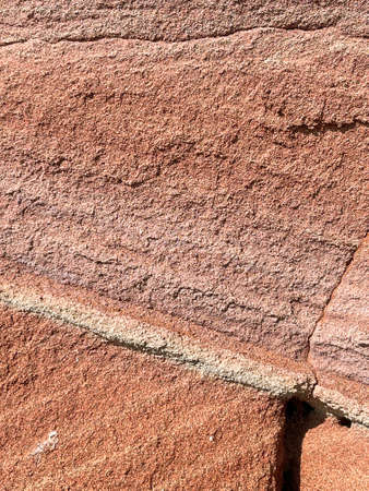 Red canyon in Kukmor, Tatarstan, Russiaの写真素材