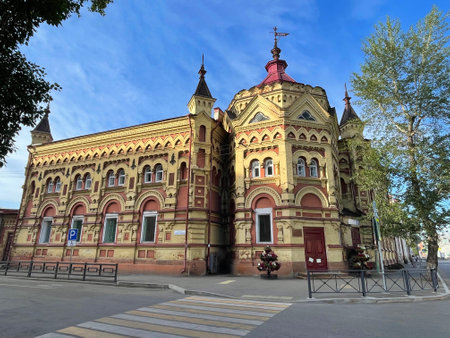 City Palace of Children's and Youth Creativity, former mansion of the merchant A. Vtorov. Irkutsk,...