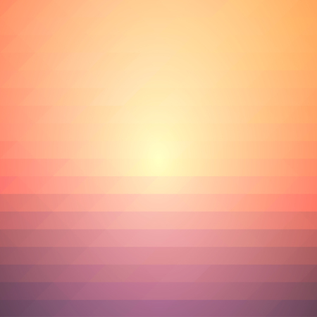 Red orange purple abstract geometric background with rows of triangles, squareのイラスト素材