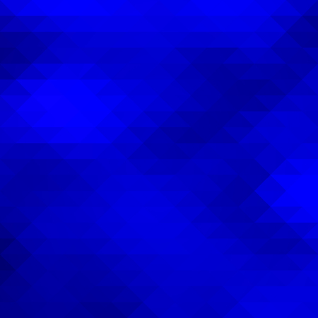 Dark blue abstract geometric background with rows of triangles, square