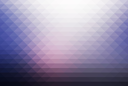Pale pink blue abstract geometric background with rows of trianglesのイラスト素材