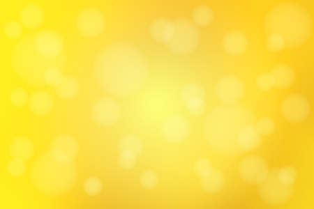 Bright golden yellow abstract blurred gradient mesh with bokeh light vector backgroundのイラスト素材