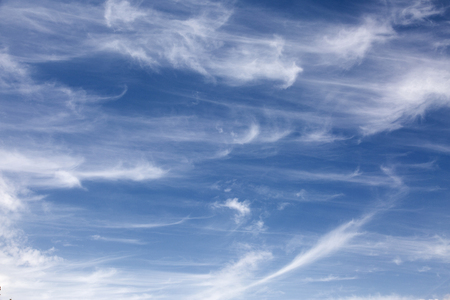 Beautiful sky with white cloud. backgroundの写真素材