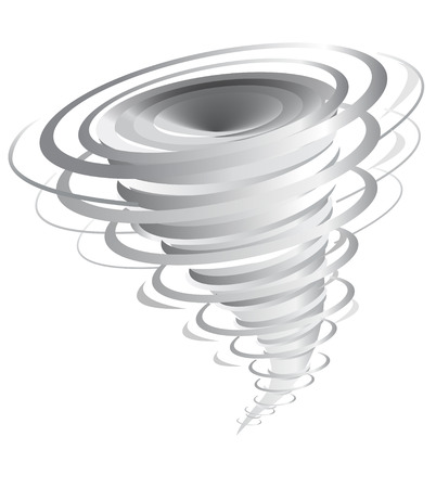 tornado vector illustrationのイラスト素材