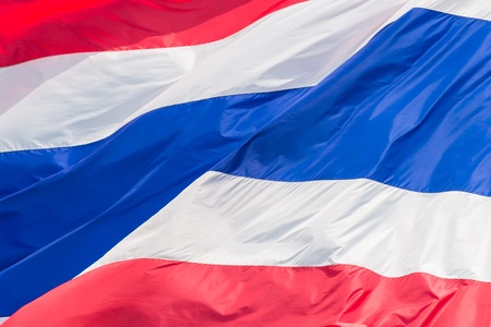 National flag of Thailandの写真素材