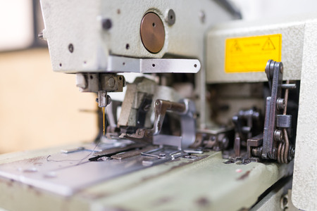 Weaver needle sewing machineの写真素材