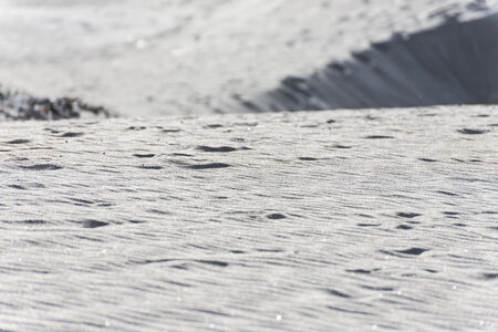white sand dune desert