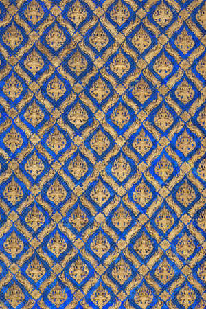 traditional thai temple background pattern