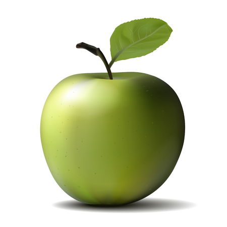 Big green appleのイラスト素材