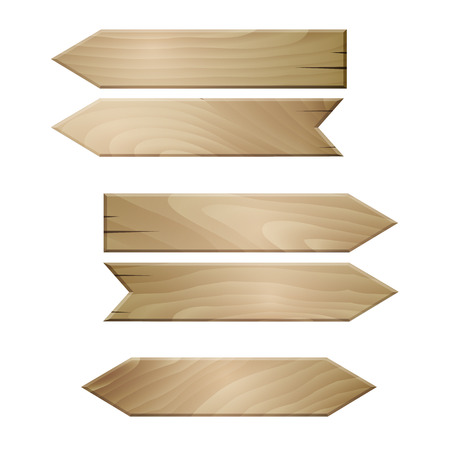 Vector wooden planksのイラスト素材