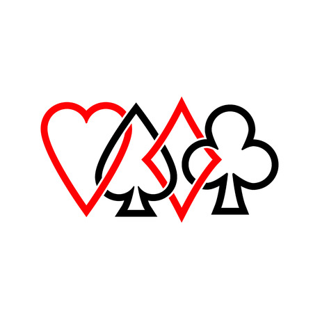 Suit of playing cards.のイラスト素材