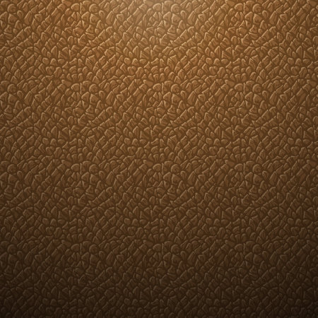 Leather texture seamless brown background. Vector illustrationのイラスト素材