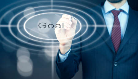 goal on screenの写真素材