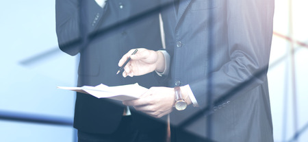 working business team, the concept of a successful team workの写真素材