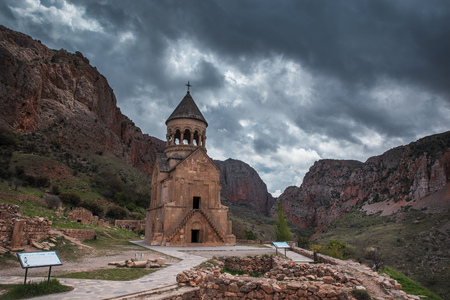 Surb Astvatsatsin Church of Noravank Monastery in Armeniaのeditorial素材