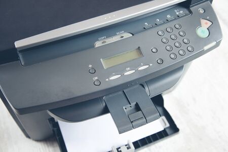 copt machine in the office background