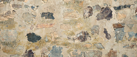Texture stone wall background gray abstract.の写真素材