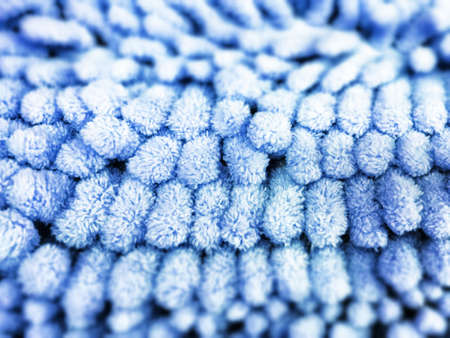 Blue carpet texture  blur.の写真素材