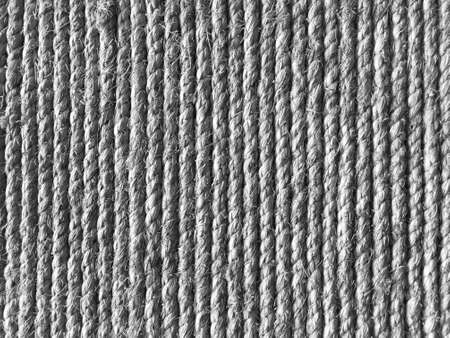 old rope stack for background in monochrome tone.