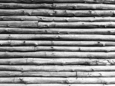 Wooden texture in black and white.の写真素材