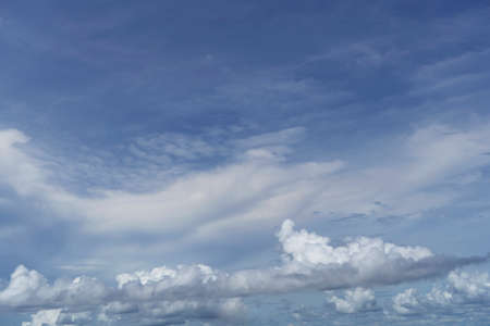 Beautiful cloud with blue sky natural background.