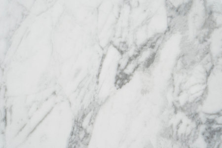 White marble patterned texture background.の写真素材