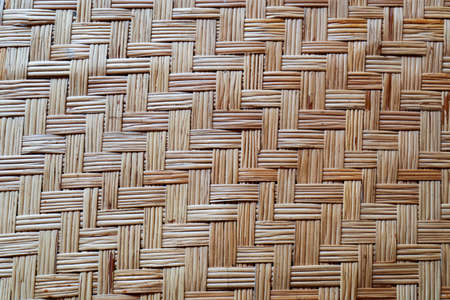 woven bamboo texture surface abstract background.