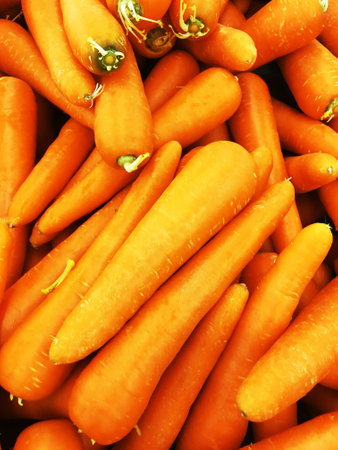 Carrot fresh background Food.の写真素材