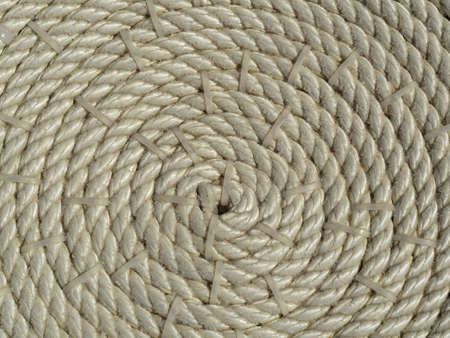 background of rope in spiral shapeの写真素材