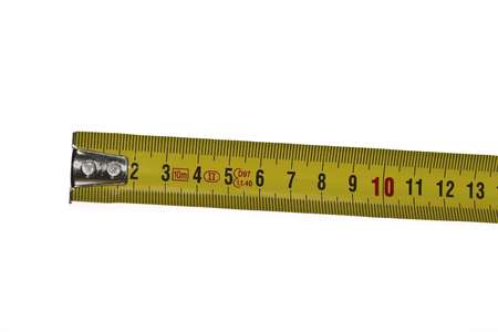 Tape measure studio shot