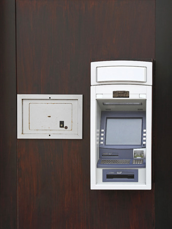 Night Safe Box And Automated Teller Machineの写真素材