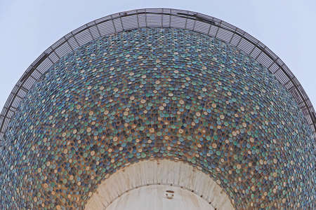 Famous landmark tower dome structure in Kuwaitのeditorial素材