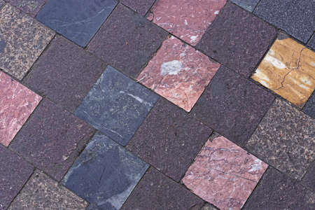 Floor tiles at Monastiraki square in Athens