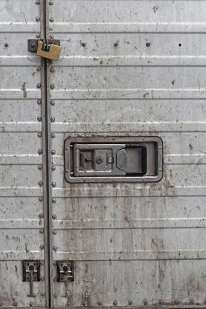 Latch lock and padlock safety at truck box