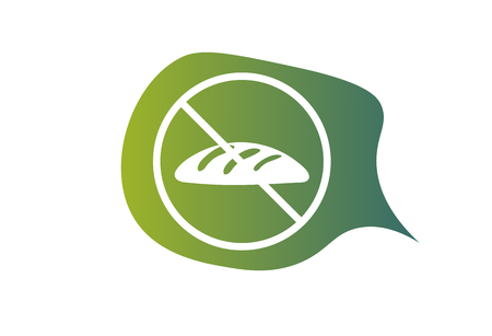 Gluten free vector symbol. No Gluten sign.のイラスト素材