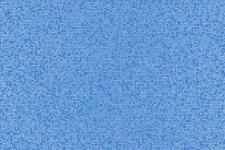 Abstract bright blue glittering dotted horizontal background. Pop art retro snowing texture for wallpaper, banner or presentation designのイラスト素材