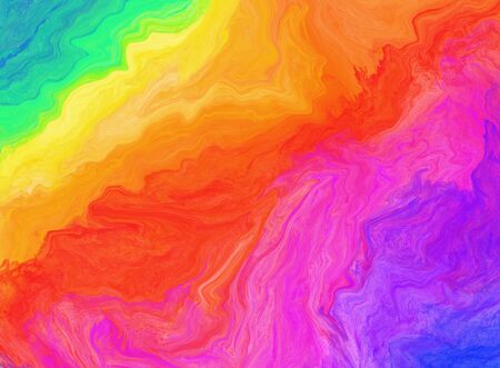Bright rainbow colors watercolor abstract background. Contrast colorful vibrant watercolour texture...