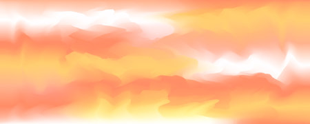Abstract fluid orange and yellow vector background